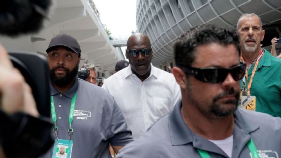 Michael Jordan at Formula 1 Miami