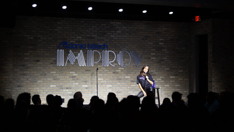 Brittany Brave Takes the Stage: A Night of Hilarious Comedy at Dania Improv