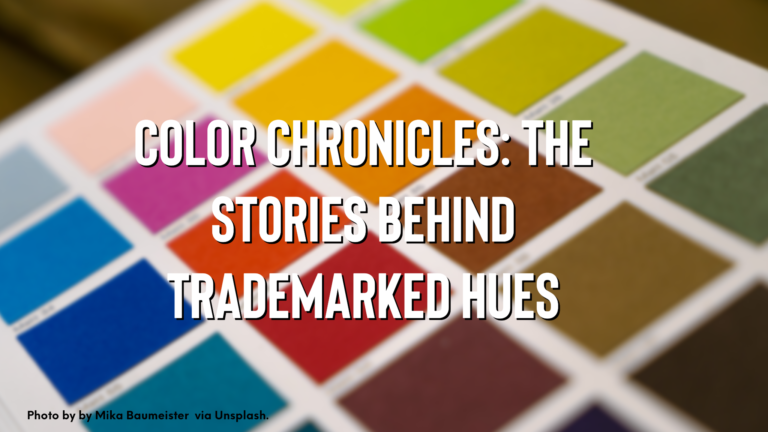 Unveiling the Fascinating World of Trademarked Colors