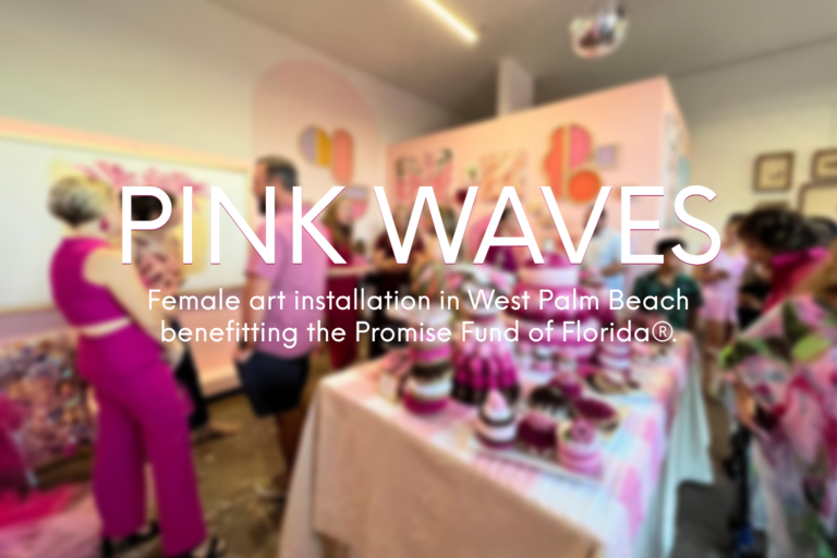 The Pink Wave Hits Palm Beach: A Female Artist Showcase on a Mission