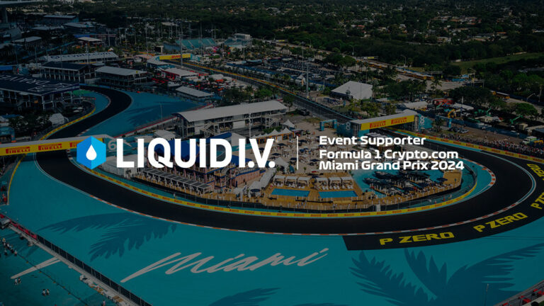 Liquid I.V. Partners with FORMULA 1 CRYPTO.COM MIAMI GRAND PRIX