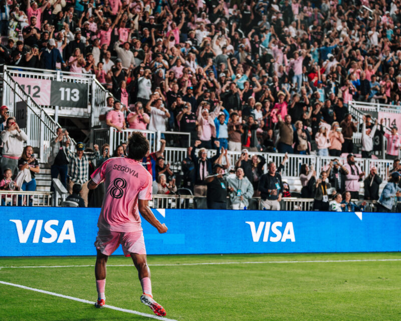 Inter Miami fans erupt as Telasco Segovia scores a stoppage-time equalizer