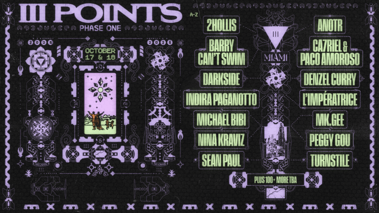 III Points 2025 Returns to Wynwood With a Genre-Bending Lineup