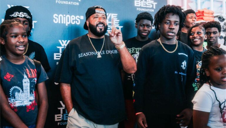DJ Khaled Brings Back-to-School Energy and Community Support to Miami Beach